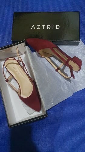Customer photo review of Gian Red Suede