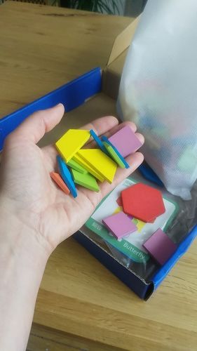 Customer photo review of 155pcs Wooden Jigsaw Puzzle