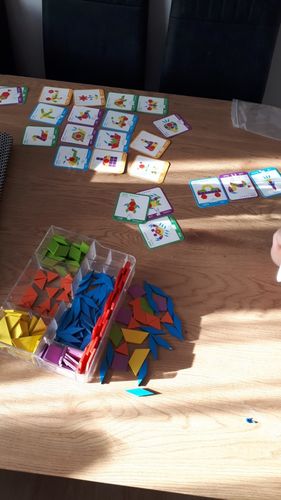 Customer photo review of 155pcs Wooden Jigsaw Puzzle