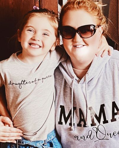 Customer photo review of Mama & Queen Hoodie (MRK X)