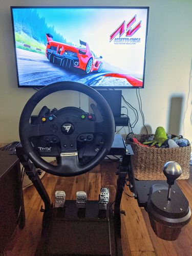 Customer photo review of CLASSIC Steering Wheel Stand