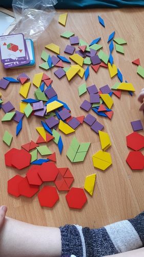 Customer photo review of 155pcs Wooden Jigsaw Puzzle