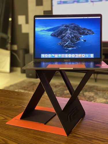Customer photo review of MOFT Z 5-in-1 Sit-Stand Laptop Desk