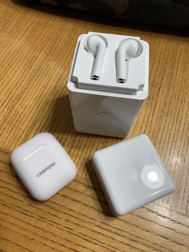 Customer photo review of CarePodd to clean airpods