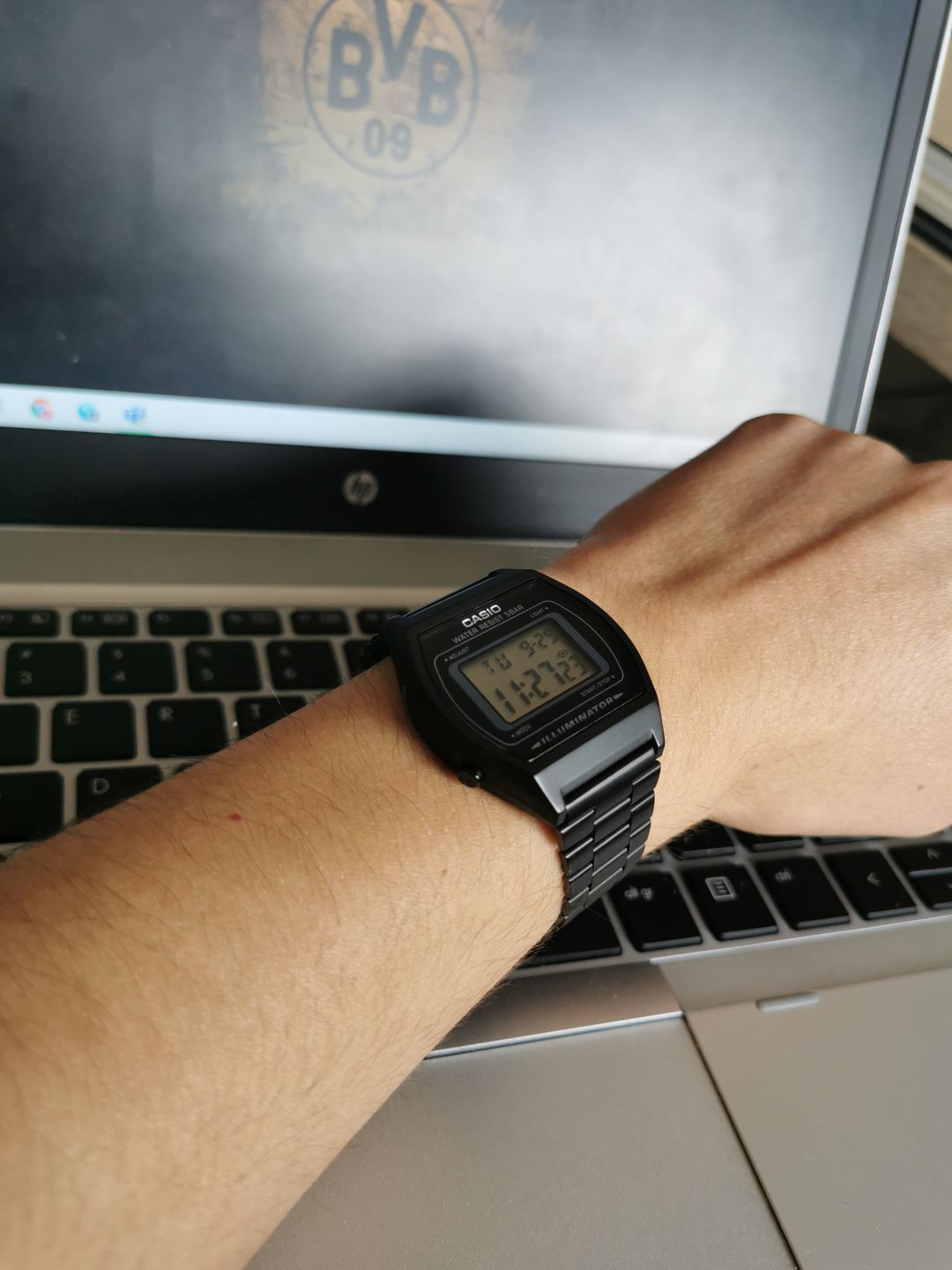 Customer photo review of Reloj Casio Vintage B640WB-1ADF Digital Metálico Negro