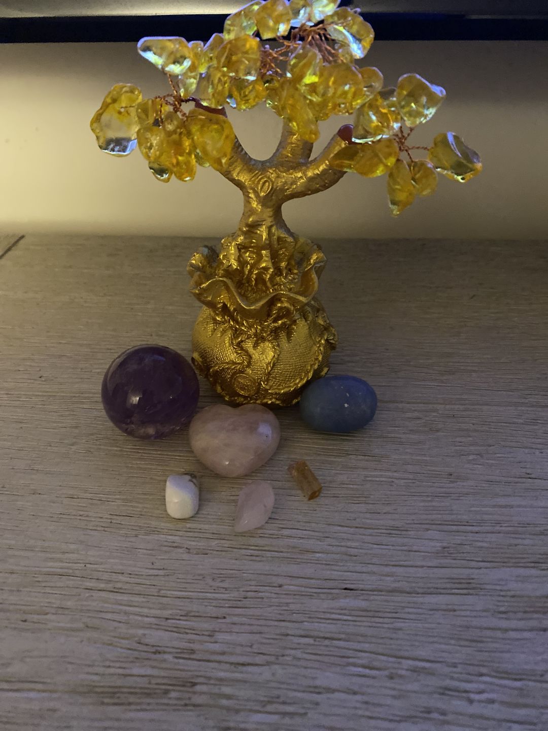 Customer photo review of Feng Shui Citrine Money Tree Wealth Ornaments