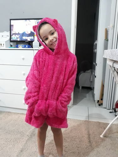Customer photo review of Kidool™| Peluche 2 en 1 hoodie
