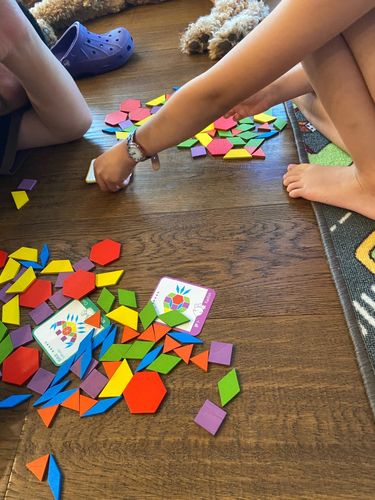 Customer photo review of 155pcs Wooden Jigsaw Puzzle