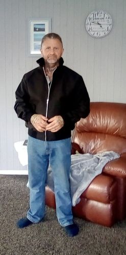 Customer photo review of Mens Classic Harrington Jacket - Black