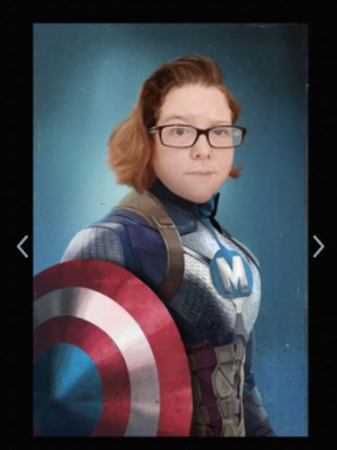 Customer photo review of The Dinner Date - Custom Canvas