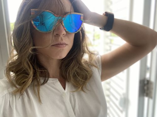 Customer photo review of Candy Blue