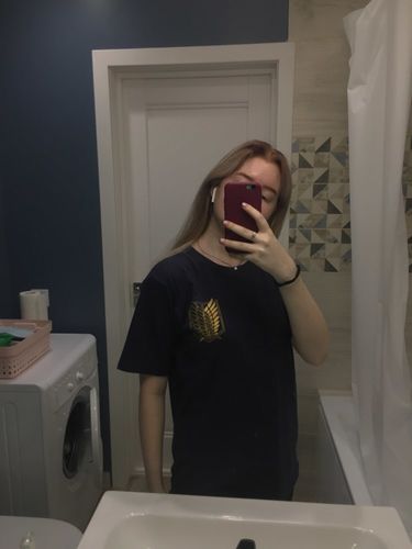 Customer photo review of Attack on Titan - Wings of Freedom Tee