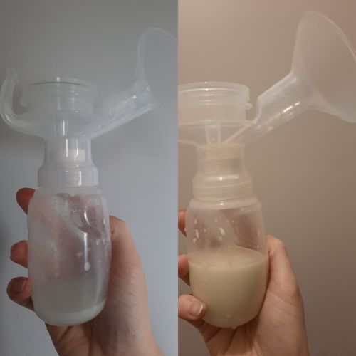 Customer photo review of Chocolate Lactation Blend