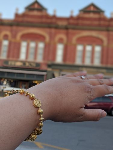 Customer photo review of Amami Tambourine Bracelet