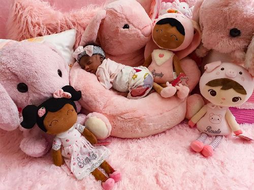 Customer photo review of Personalized Leyadoll (Strawberry) with Gift Bag - 2 Skin Tones