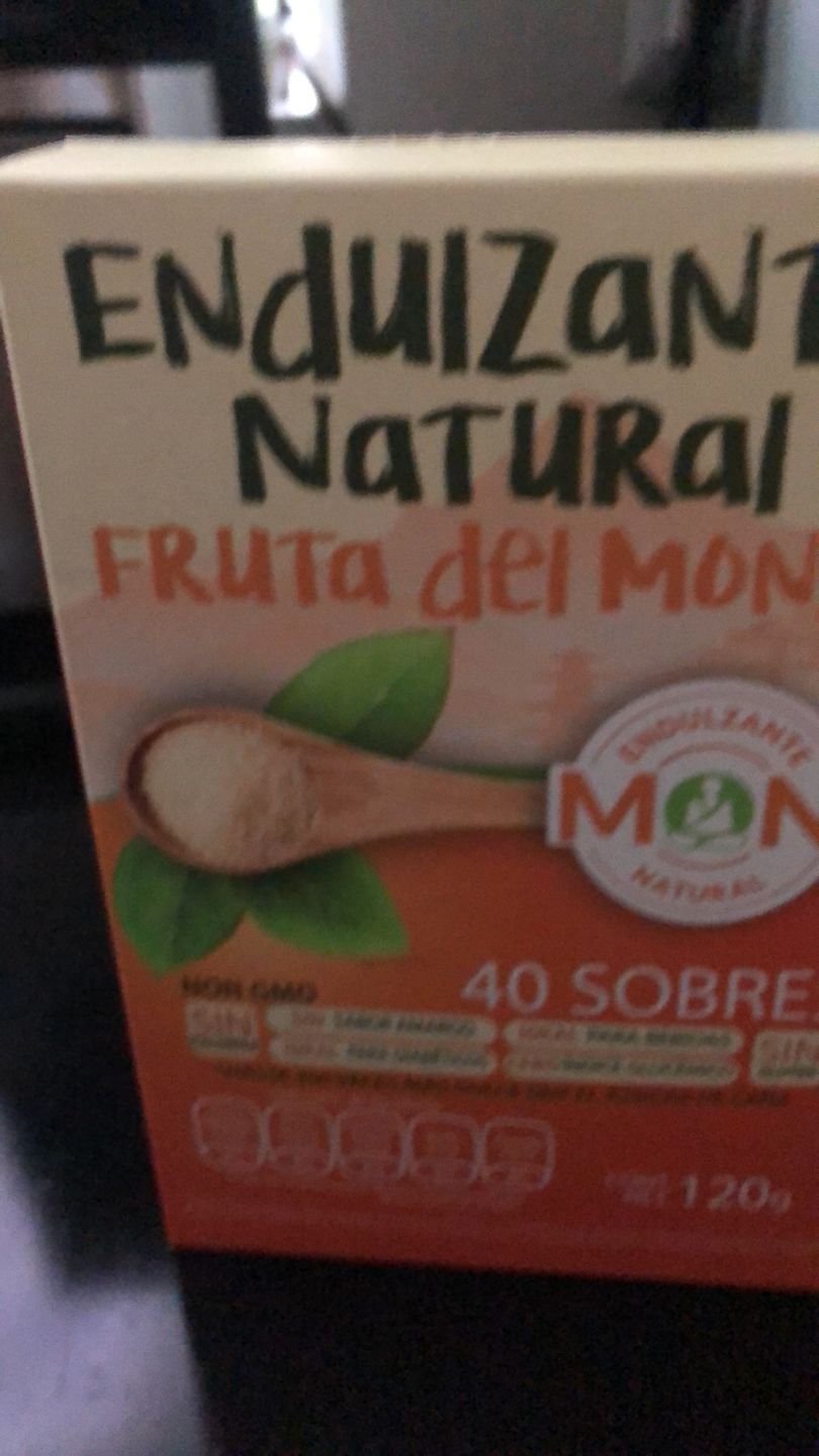Customer photo review of Sobrecitos de Monk: Fruta del Monje en 40 sobres de 3 grs.