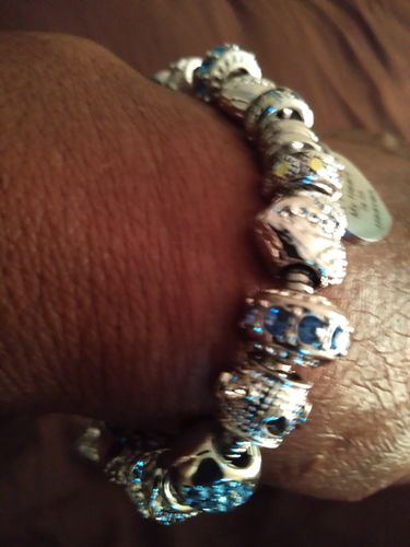 Customer photo review of Piece Of My Heart Bracelet
