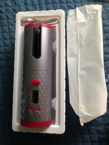 Customer photo review of Wireless Automatic Hair Curler
