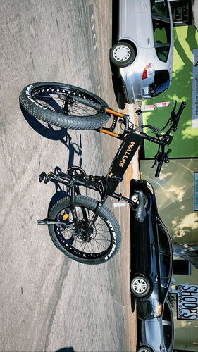 Customer photo review of 2021 Wallke X3 Pro | Full Suspension Folding Electric Fat Bike