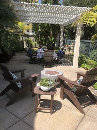 Customer photo review of Natural Gas Conversion Kit for AKOYA Outdoor Essentials Fire Pits