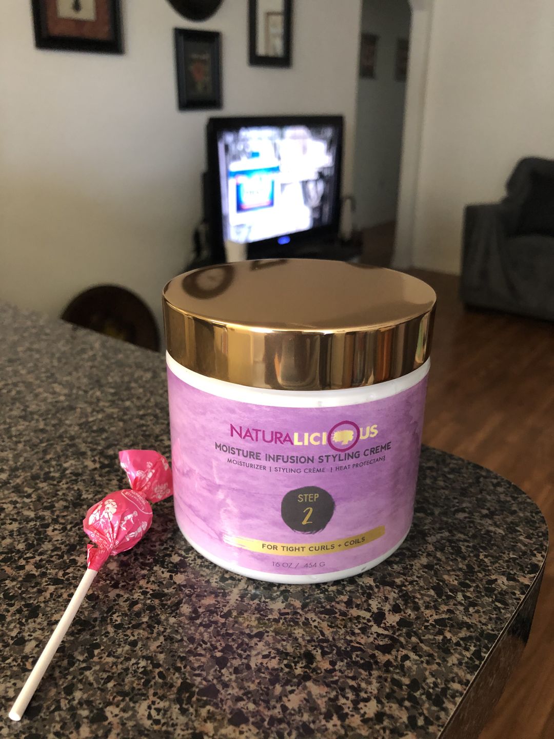 Customer photo review of Step 2: Moisture Infusion Styling Creme (For Tight Curls)