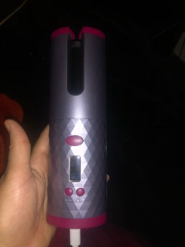 Customer photo review of Wireless Automatic Hair Curler