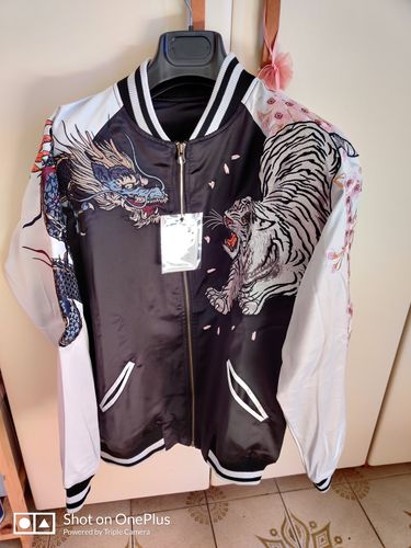 Customer photo review of Four Legendary Creatures Sukajan Souvenir Jacket