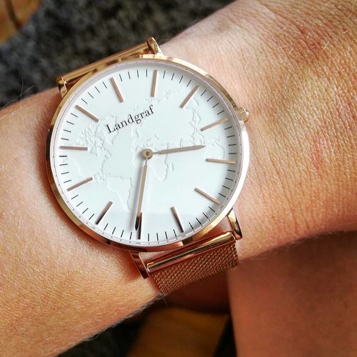 Customer photo review of World Edition Rosé Gold White