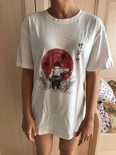 Customer photo review of Sasuke x Sharingan Tee