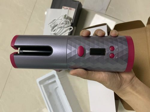 Customer photo review of Wireless Automatic Hair Curler