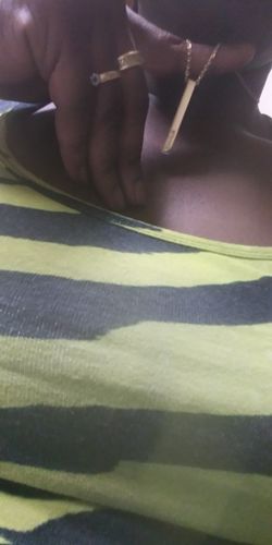 Customer photo review of Custom 3D Bar Necklace