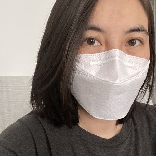 Customer photo review of AirQUEEN Nanomask