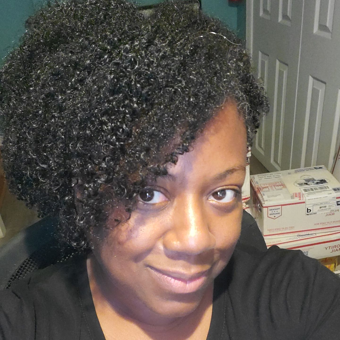 Customer photo review of Step 2: Moisture Infusion Styling Creme (For Tight Curls)