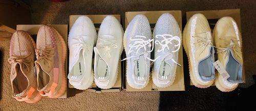 Customer photo review of adidas Yeezy Boost 350 V2 Clay