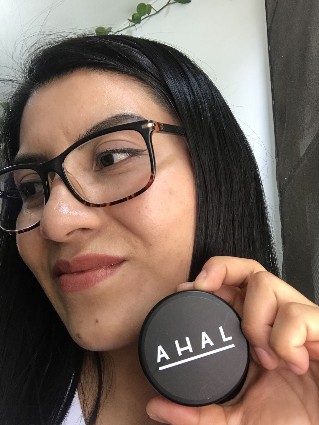 Customer photo review of Polvo traslúcido con Extracto de Aloe y Aceite de Frambuesa