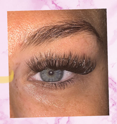 Customer photo review of 10D 0.07 SHORT STEM Russian Volume (16 Lines)