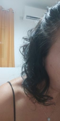 Customer photo review of Wireless Automatic Hair Curler