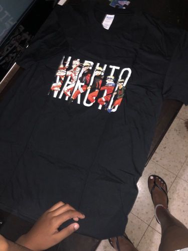 Customer photo review of Naruto Tee