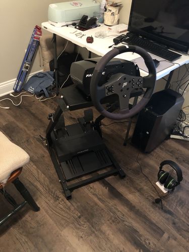 Customer photo review of CLASSIC Steering Wheel Stand