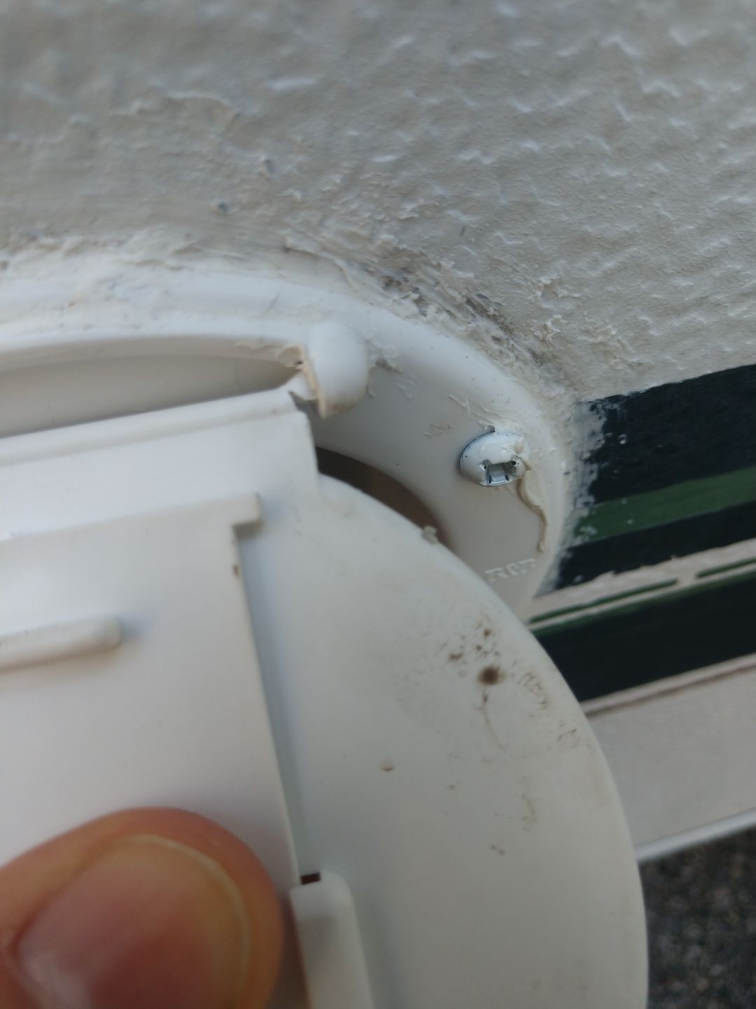Customer photo review of Power Cord Hatch