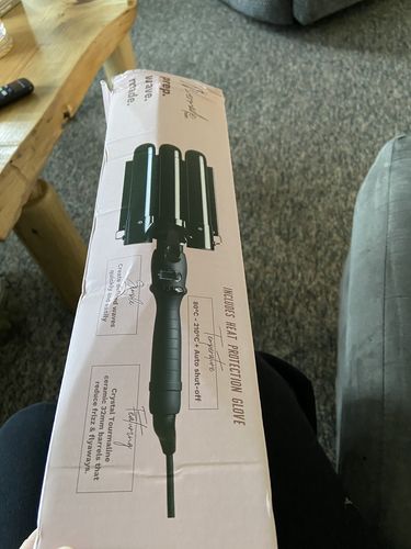 Customer photo review of Mermade Hair Waver - Black - 32mm
