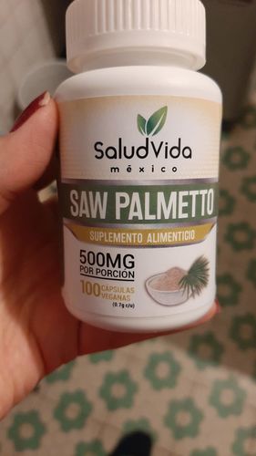 Customer photo review of Extracto de palma enana americana (Saw Palmetto) 500mg