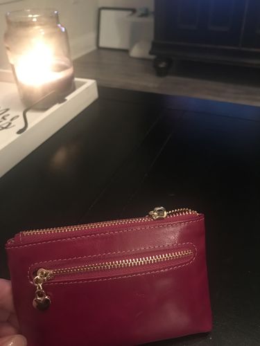 Customer photo review of Limoges Leather Wallet