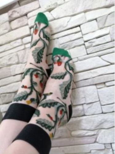Customer photo review of Witty Socks Garden Collection