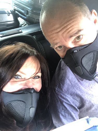 Customer photo review of Stealth Lite FFP3 Everyday Facemask