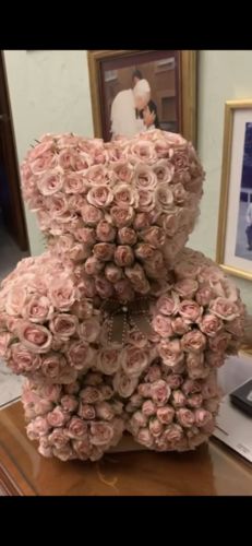Customer photo review of Oso de Rosas Rosa