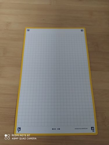 Avis photo d'un client sur Fiches de révision REVISION 2.0 OXFORD # 50 fiches 12,5 x 20 cm - petits carreaux