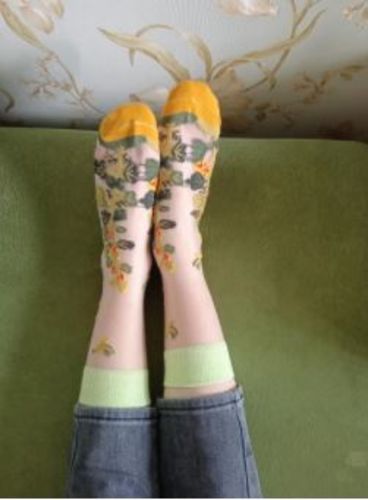 Customer photo review of Witty Socks Garden Collection