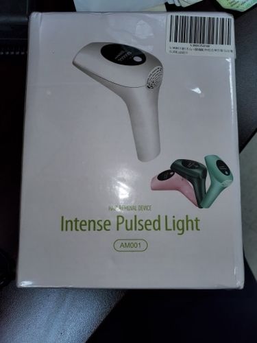 Customer photo review of Upgraded IPL Laser Hair Removal Handset - Painless Electric Epilator