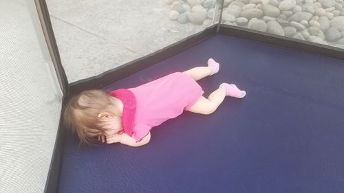 Customer photo review of Pop N' Go® Mattress Cover